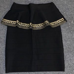 Bebe black skirt